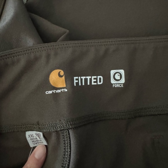 Carhartt Fitted Stretch Double Knee Work Pants XXL (20) - Picture 8 of 8